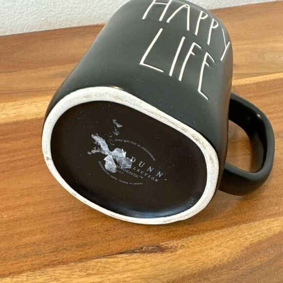 Rae Dunn Happy Life Mug - Picture 2 of 3